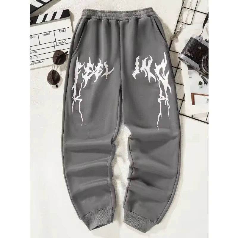 Men's Premium Cotton Gym Joggers - lightings