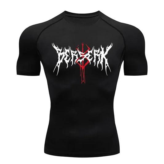 BezerK Compression Tee – Red Sigil Series